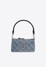 Marc Jacobs Snapshot Quilted Denim Convertible Shoulder Bag