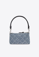 Marc Jacobs Snapshot Quilted Denim Convertible Shoulder Bag