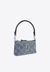 Marc Jacobs Snapshot Quilted Denim Convertible Shoulder Bag