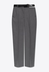 Stella McCartney Belted Wool Pants