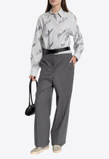 Stella McCartney Belted Wool Pants