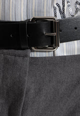 Stella McCartney Belted Wool Pants