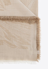 Ferragamo Wool and Silk Square Scarf