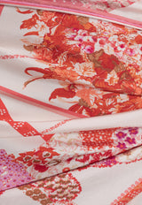 Ferragamo Printed Silk Cover-Up