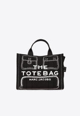 Marc Jacobs Medium Cargo Trompe L'Oeil Canvas Tote Bag