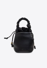 GANNI Mini Bou Leather Bucket Bag