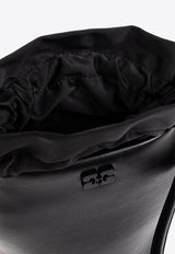 GANNI Mini Bou Leather Bucket Bag