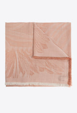 Ferragamo Wool and Silk Square Scarf