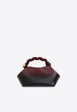 GANNI Handbag `Bou Small` Burgundy A6756 5894-730
