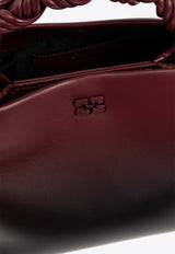 GANNI Handbag `Bou Small` Burgundy A6756 5894-730