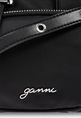 GANNI Mini Polochon Top Handle Bag