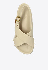 Chloé Mae Crisscross Slingback Sandals