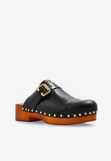 Chloé Jeannette 40 Leather Clog Mules