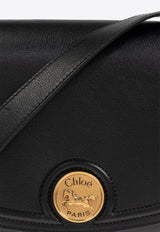 Chloé Horse Medal Leather Crossbody Bag