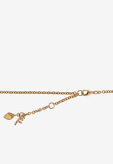 Chloé Amulet Brass Necklace with Ornaments