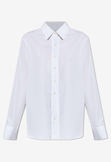 Givenchy Logo Embroidered Long-Sleeved Shirt