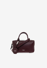 Max Mara Small Holdall Leather Top Handle Bag