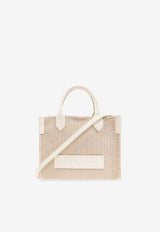 Balmain Small B-Army Monogram Jacquard Tote Bag