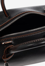 Max Mara Small Holdall Leather Top Handle Bag