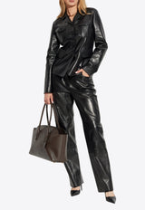 Tom Ford Buttoned Leather Jacket