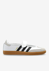 Adidas Originals Samba Jane Leather Sneakers White JR1402 0-FTWWHT ALUMIN CBLACK
