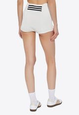 Adidas Originals High-Rise Ribbed Boy Shorts