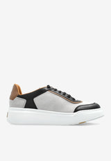Max Mara Maxi Urban Suede and Leather Sneakers