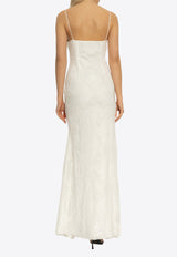 Self-Portrait Floral Lace Maxi Dress