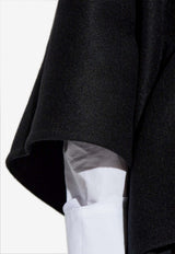 Max Mara Serra Wool and Alpaca Poncho