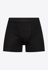 Tom Ford Elastic-Waistband Logo Boxers Black T4LC32040 0-002