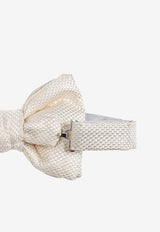 Tom Ford Textured Silk Bow Tie