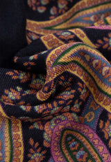 Etro Printed Wool Blend Scarf