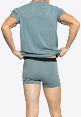 Tom Ford Basic Crewneck Undershirt Blue T4M081040 0-424
