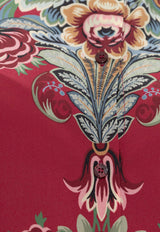 Etro Floral-Print Silk Shirt