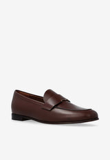 Max Mara Regentmoc Leather Loafers