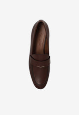 Max Mara Regentmoc Leather Loafers