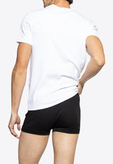 Tom Ford V-neck Basic T-shirt White T4M091040 0-100