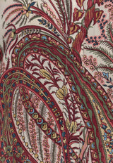 Etro Floral Paisley Print Silk Shirt