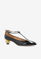 Ferragamo Tania 40 Leather Pumps