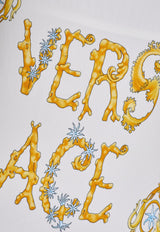 Versace Underwater Barocco Print One-Piece Swimsuit