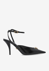 Versace La Medusa 85 Leather Pumps