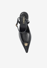 Versace La Medusa 85 Leather Pumps