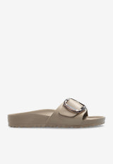 Birkenstock Madrid Big Buckle Slides Taupe 1030479 0-GRAY TAUPE