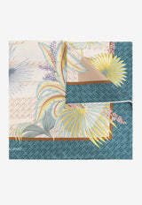 Ferragamo Dure Print Silk Scarf