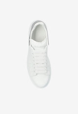 Alexander McQueen Oversized Leather Low-Top Sneakers