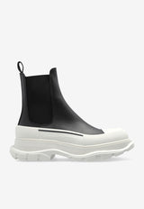 Alexander McQueen Tread Slick Leather Chelsea Boots