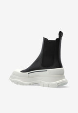 Alexander McQueen Tread Slick Leather Chelsea Boots