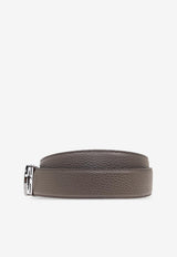 Ferragamo Double Gancini Reversible Leather Belt