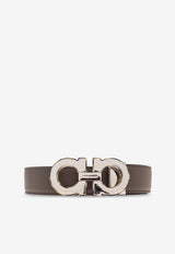 Ferragamo Reversible Gancini Leather Belt