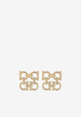 Ferragamo Four Gancini Stud Earrings